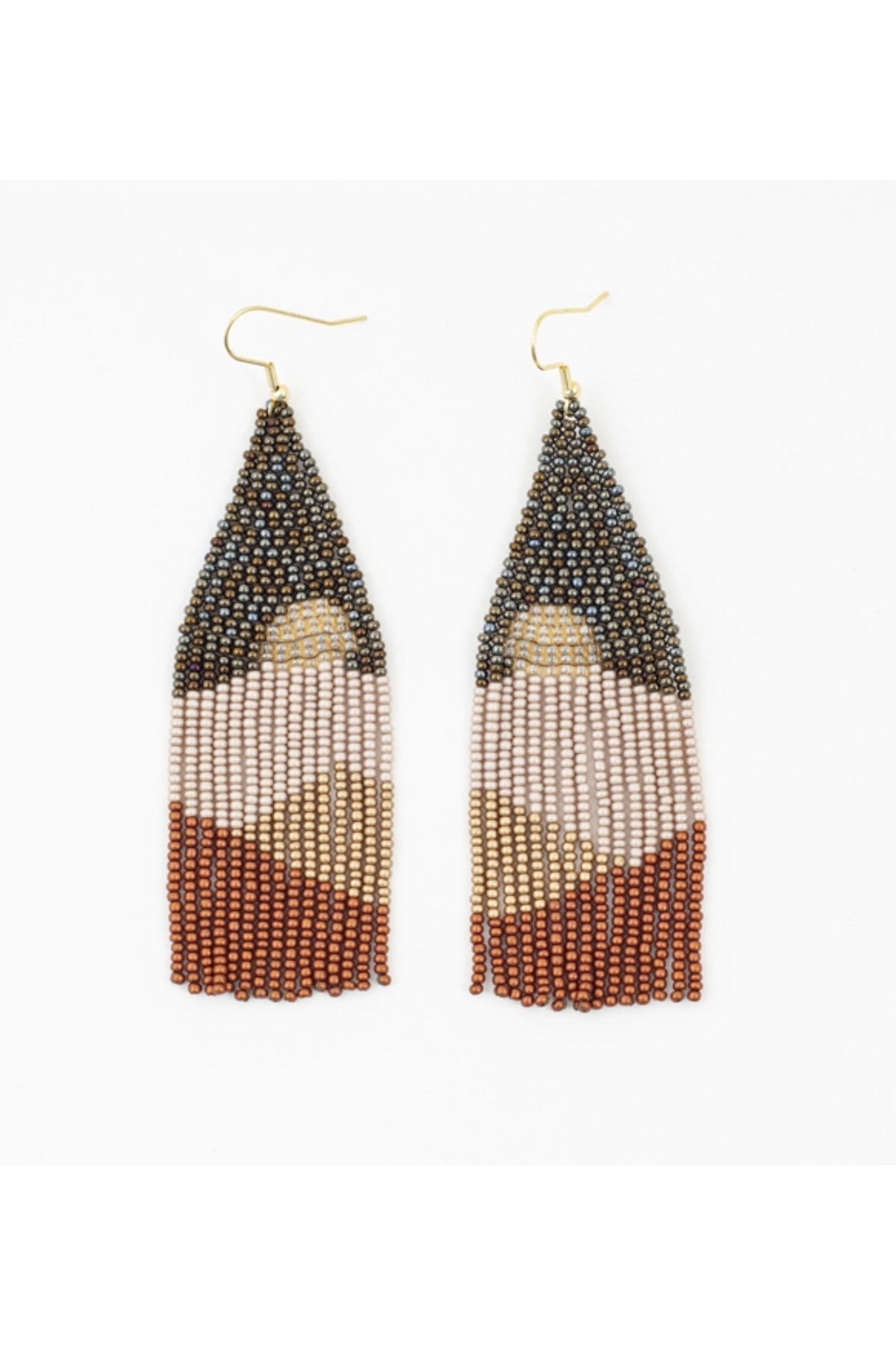 Altiplano Vista Beaded Fringe Earrings