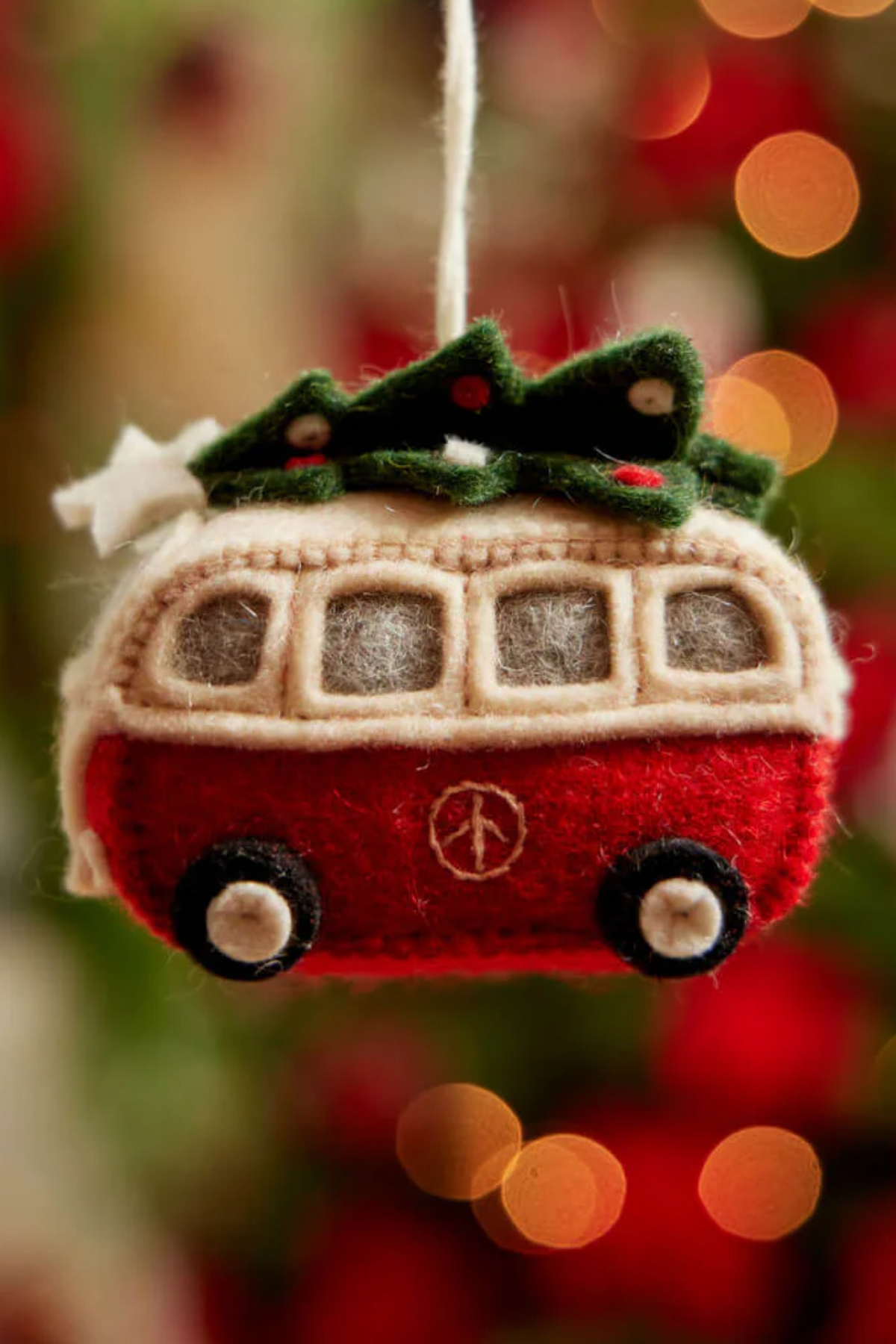 Craftspring Christmas Tree Hippie Bus Ornament