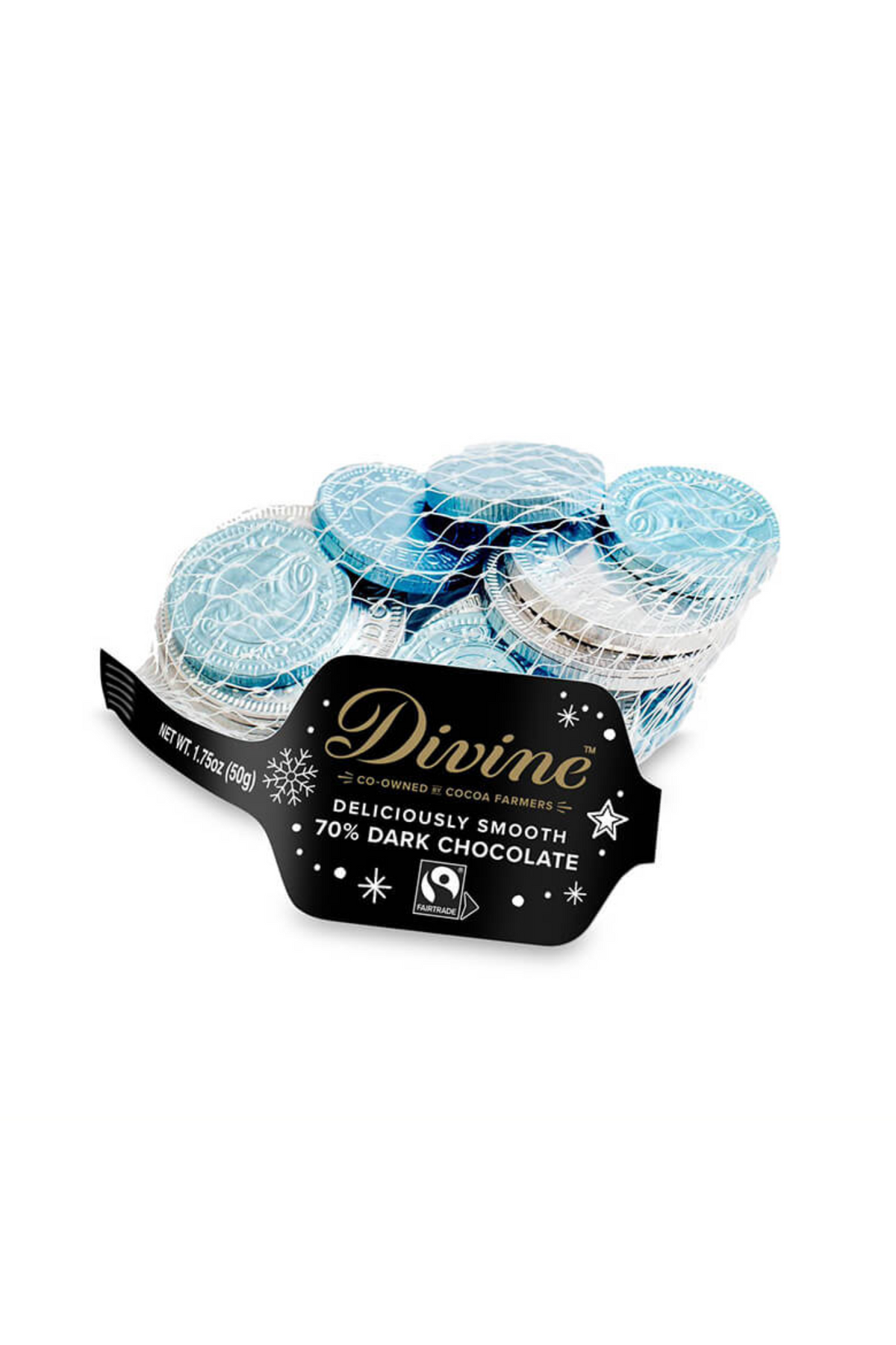 Divine Chocolate Chocolate Hanukkah Gelt