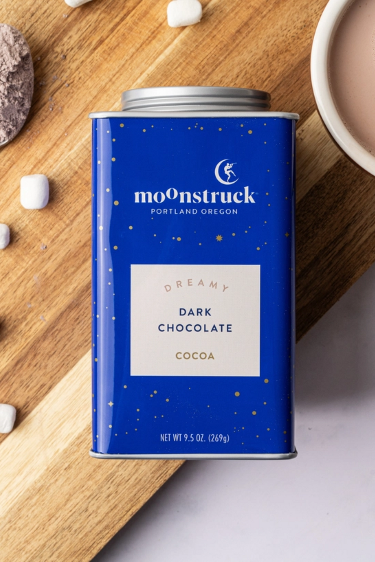 Moonstruck Chocolate Co Dreamy Dark Chocolate Hot Cocoa