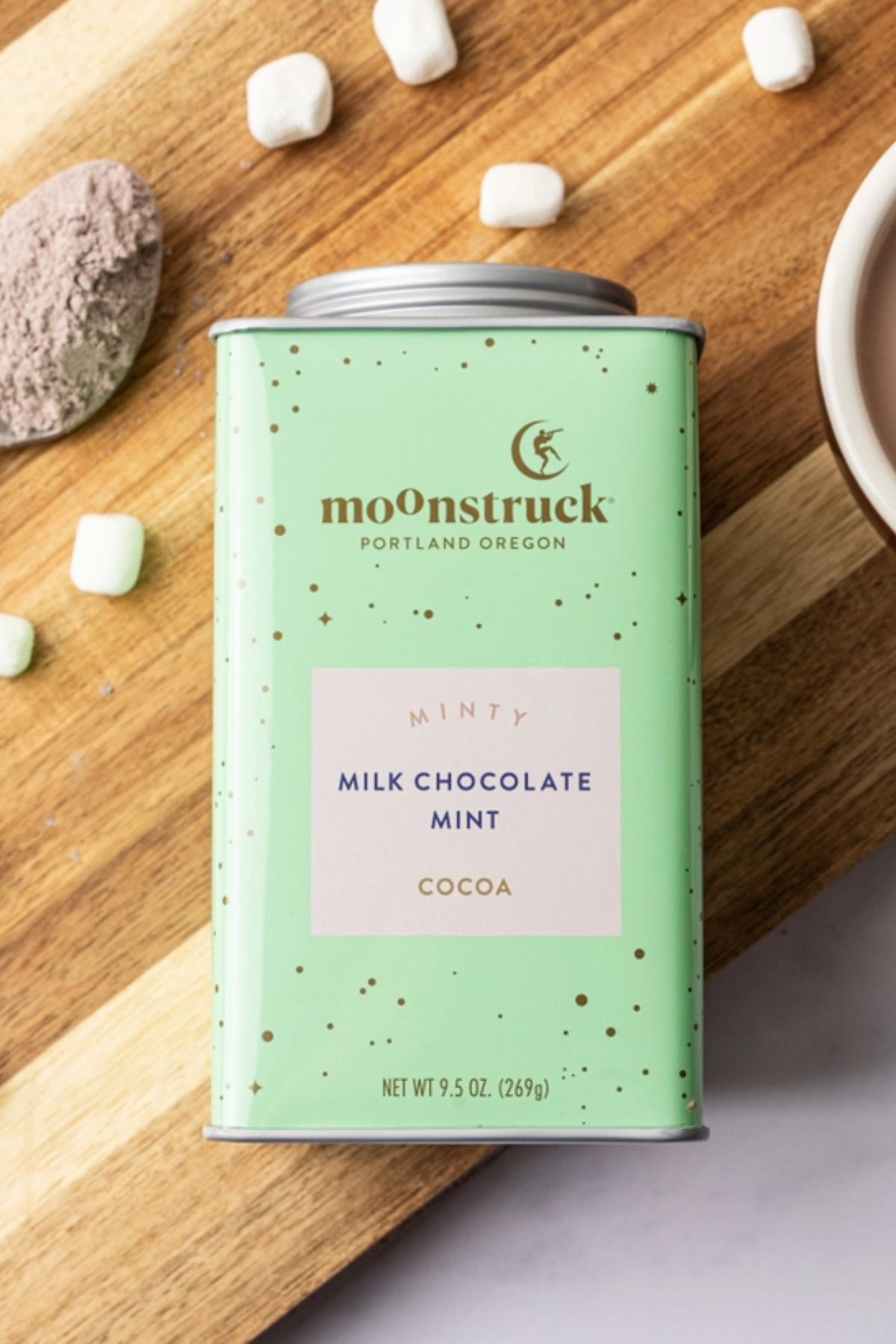 Moonstruck Chocolate Co Minty Milk Chocolate Hot Cocoa