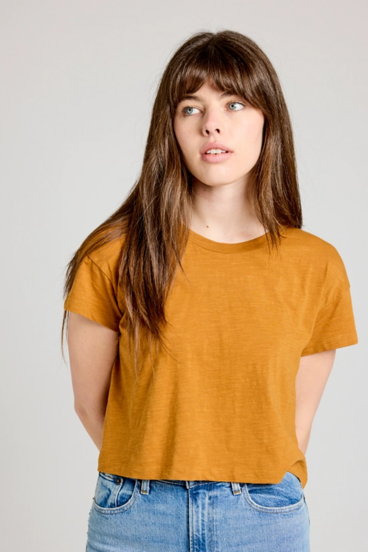 Known Supply Slub Easy Crop Tee