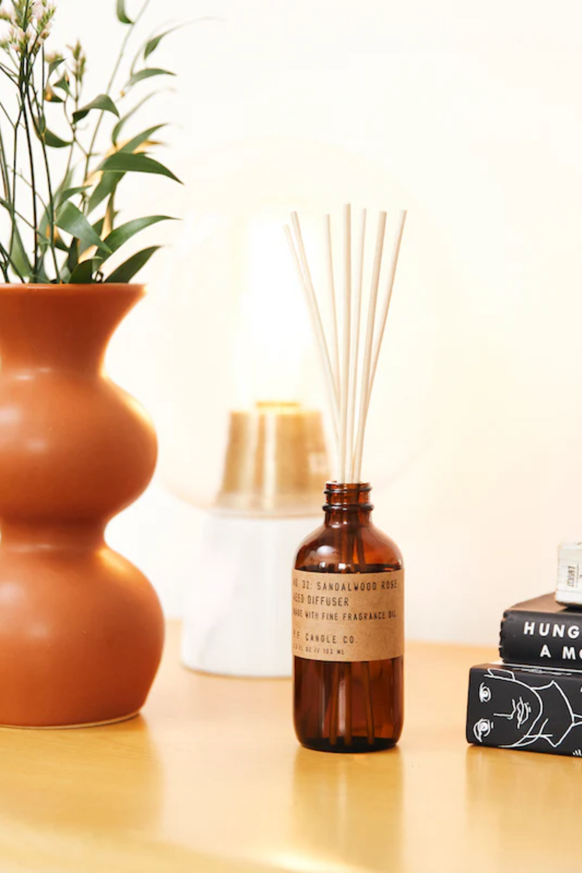 P.F. Candle Co. Sandalwood Rose Reed Diffuser