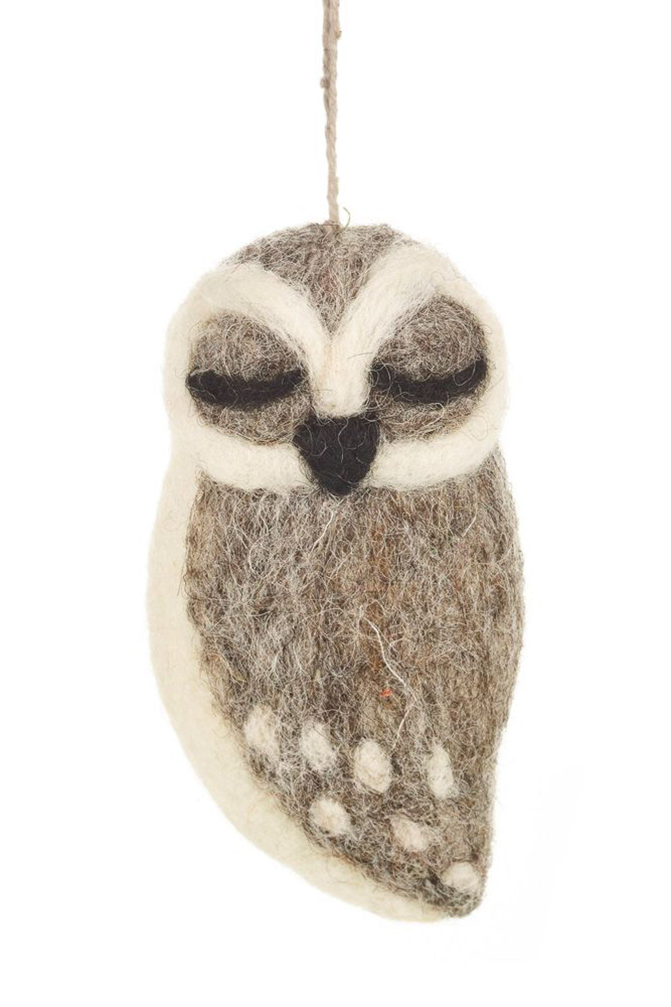 Nepalese Felt Owl Ornament – Worldwide Textiles