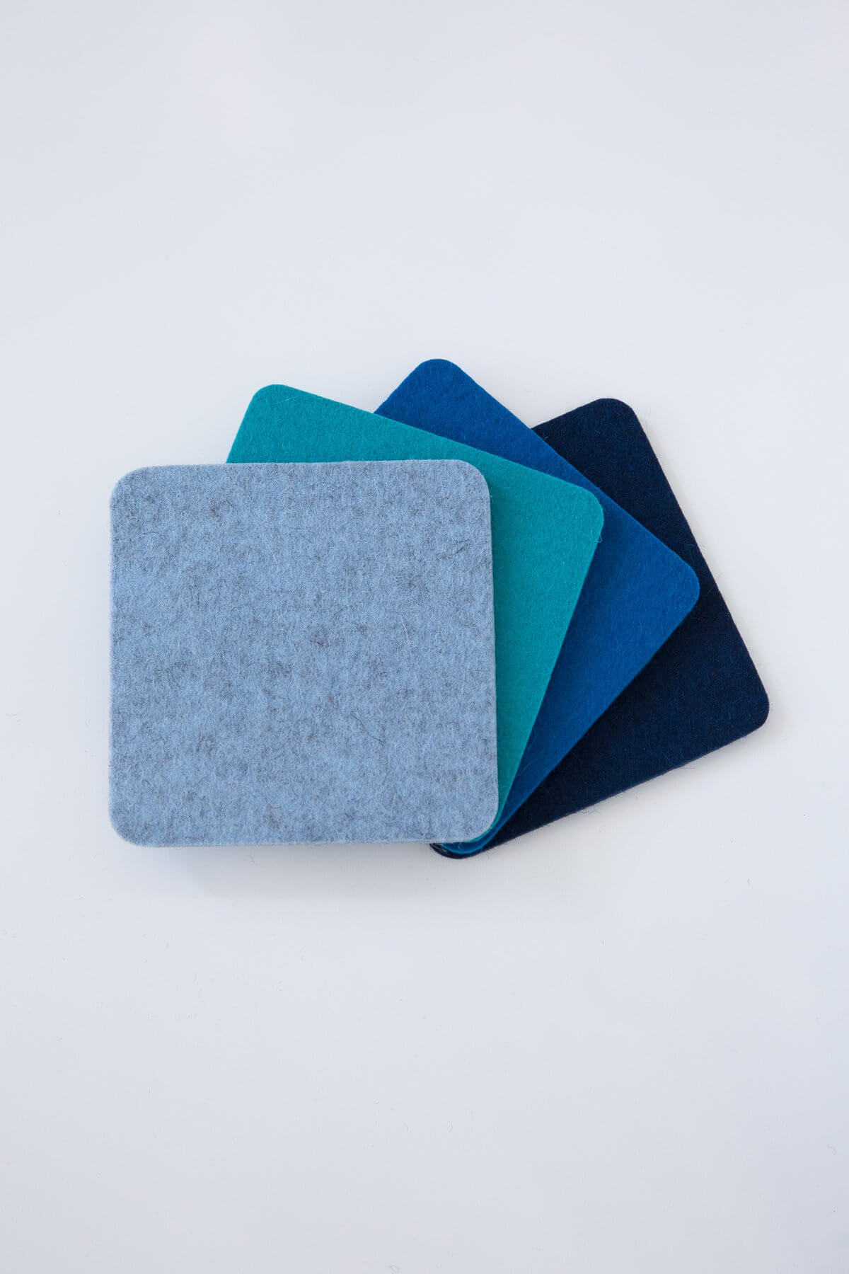 Square Felt Coaster · Hunter Green · Mix & Match from 19 Colors 